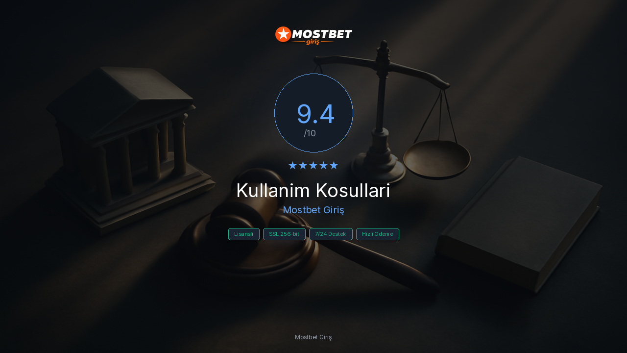 Mostbet Giriş 