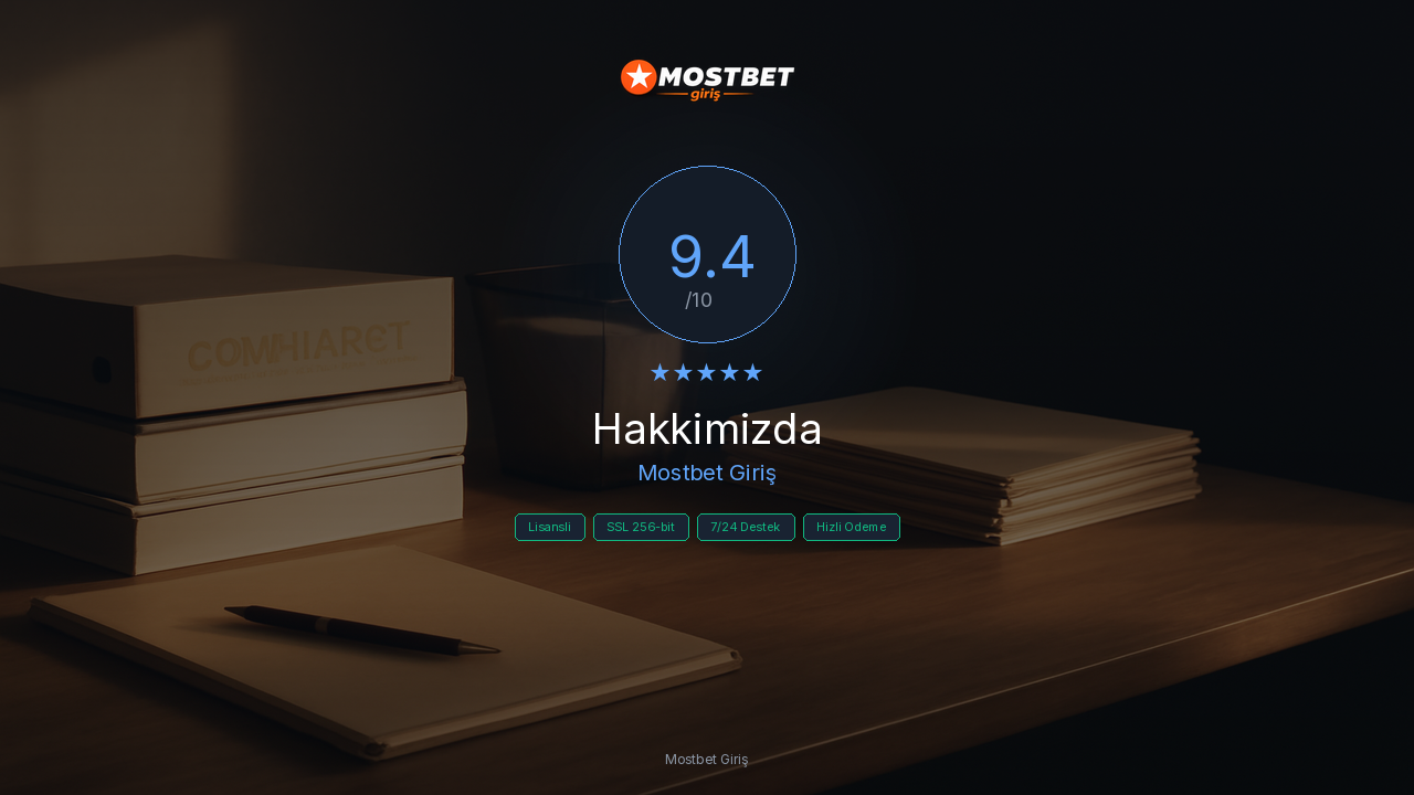 Mostbet Giriş 