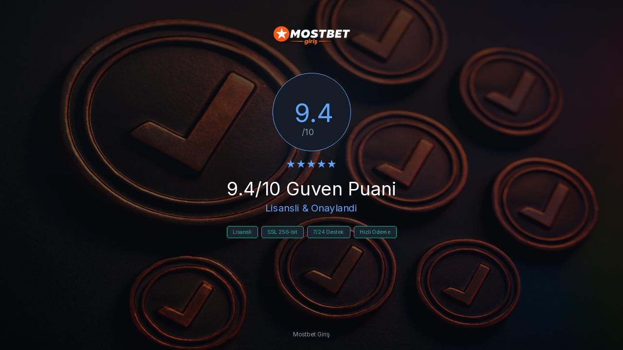 Mostbet Giriş 
