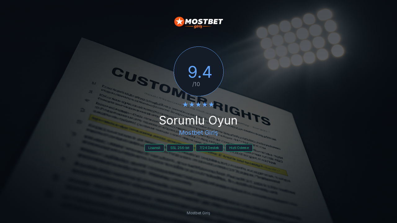 Mostbet Giriş 